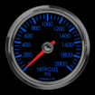 Picture of 2-5/8" Classic Nitrous Pressure Gauge | 0-2000 PSI