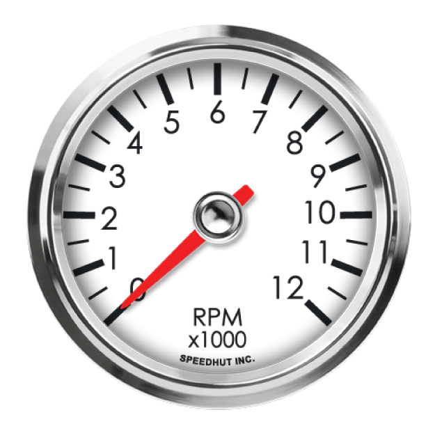 Picture of 2-5/8" Classic Tachometer | 12K RPM for 1–12 Cylinder Engines
