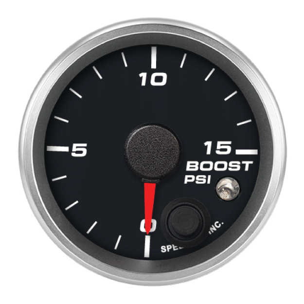 Picture of 2-1/16" Boost Gauge | 0-15 PSI | Warning Light