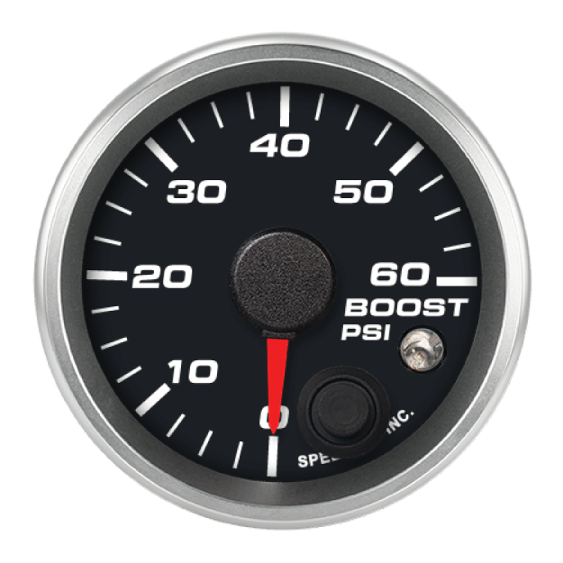Picture of 2-1/16" Boost Gauge | 0-60 PSI | Warning Light