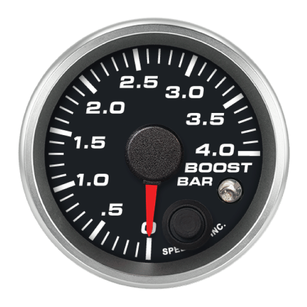 Picture of 2-1/16" Boost Gauge | 0-4.0 Bar | Warning Light