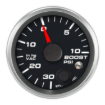 Picture of 2-1/16" Boost/Vac Gauge | 30 inHg to 10 PSI | Warning Light