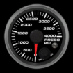 Picture of 2-1/16" CNG Pressure Gauge | 0-4000 PSI | Warning Light