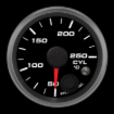 Picture of 2-1/16" Cylinder Head Temperature Gauge | 50-250°C | Warning Light