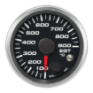 Picture of 2-1/16" EGT Temperature Gauge | 100-900°C | Warning Light