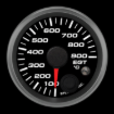 Picture of 2-1/16" EGT Temperature Gauge | 100-900°C | Warning Light