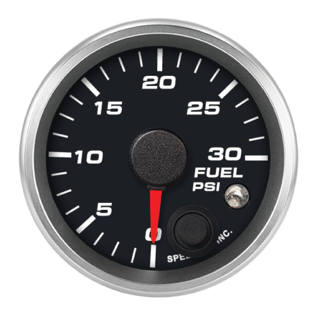Picture of 2-1/16" Fuel Pressure Gauge | 0-30 PSI | Warning Light