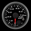 Picture of 2-1/16" Fuel Pressure Gauge | 0-7.0 Bar | Warning Light