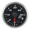 Picture of 2-1/16" Oil Pressure Gauge | 0-30 PSI | Warning Light