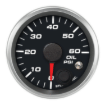 Picture of 2-1/16" Oil Pressure Gauge | 0-60 PSI | Warning Light