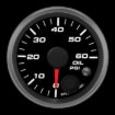 Picture of 2-1/16" Oil Pressure Gauge | 0-60 PSI | Warning Light
