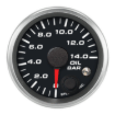 Picture of 2-1/16" Oil Pressure Gauge | 0-14.0 Bar | Warning Light