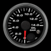 Picture of 2-1/16" Oil Pressure Gauge | 0-14.0 Bar | Warning Light
