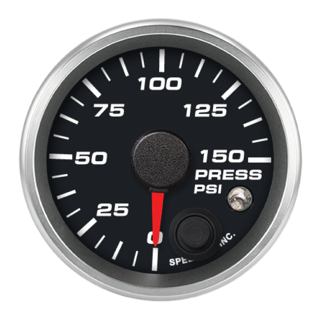 Picture of 2-1/16" Pressure Gauge | 0-150 PSI | Warning Light