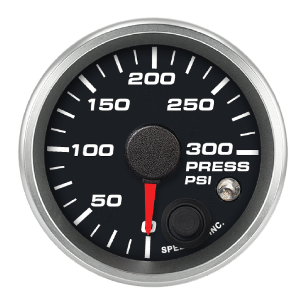 Picture of 2-1/16" Pressure Gauge | 0-300 PSI | Warning Light
