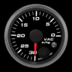 Picture of 2-1/16" Vacuum Gauge | 30-0 inHg | Warning Light