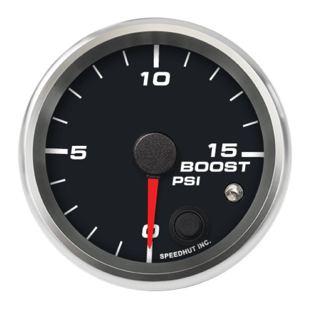 Picture of 2-5/8" Boost Gauge | 0-15 PSI | Warning Light