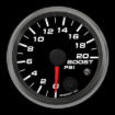 Picture of 2-5/8" Boost Gauge | 0-20 PSI | Warning Light