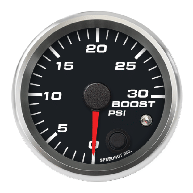 Picture of 2-5/8" Boost Gauge | 0-30 PSI | Warning Light