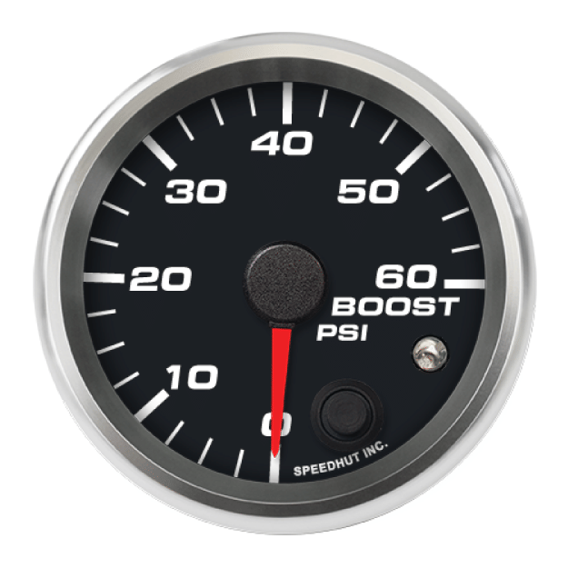 Picture of 2-5/8" Boost Gauge | 0-60 PSI | Warning Light