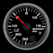 Picture of 2-5/8" Boost/Vac Gauge | 30 inHg to 15 PSI | Warning Light