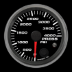 Picture of 2-5/8" CNG Pressure Gauge | 0-4000 PSI | Warning Light