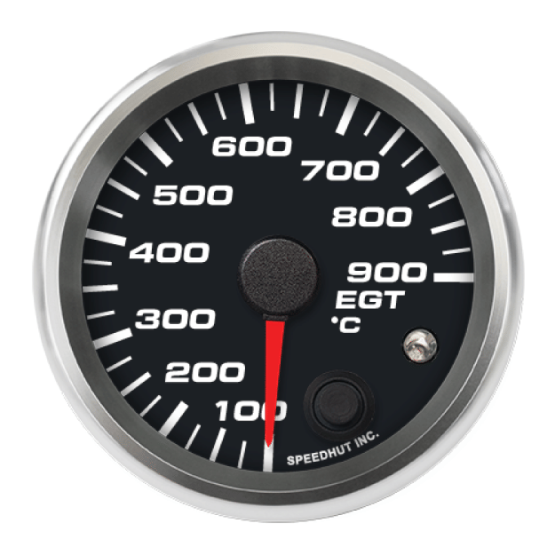 Picture of 2-5/8" EGT Temperature Gauge | 100-900°C | Warning Light