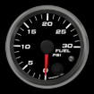 Picture of 2-5/8" Fuel Pressure Gauge | 0-30 PSI | Warning Light