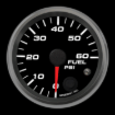 Picture of 2-5/8" Fuel Pressure Gauge | 0-60 PSI | Warning Light