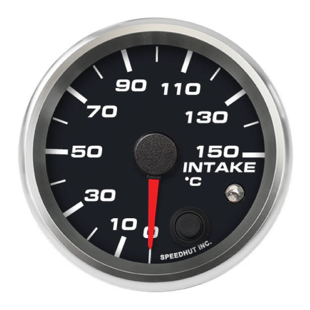 Picture of 2-5/8" Intake Temperature Gauge | 0-150°C | Warning Light