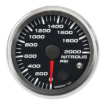 Picture of 2-5/8" Nitrous Pressure Gauge | 0-2000 PSI | Warning Light