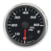 Picture of 2-5/8" Oil Pressure Gauge | 0-60 PSI | Warning Light