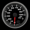 Picture of 2-5/8" Oil Pressure Gauge | 100 PSI | Warning Light