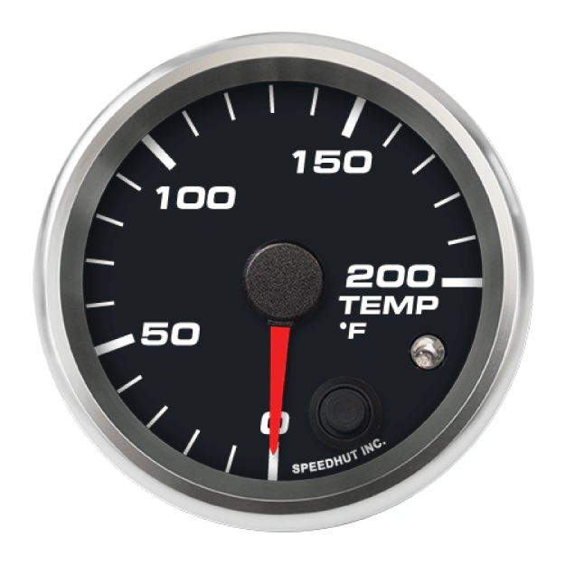 Picture of 2-5/8" Ultra Low Temperature Gauge | 0-300°F | Warning Light