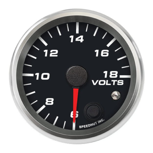 Picture of 2-5/8" Volt Gauge | 6-18V | Warning Light