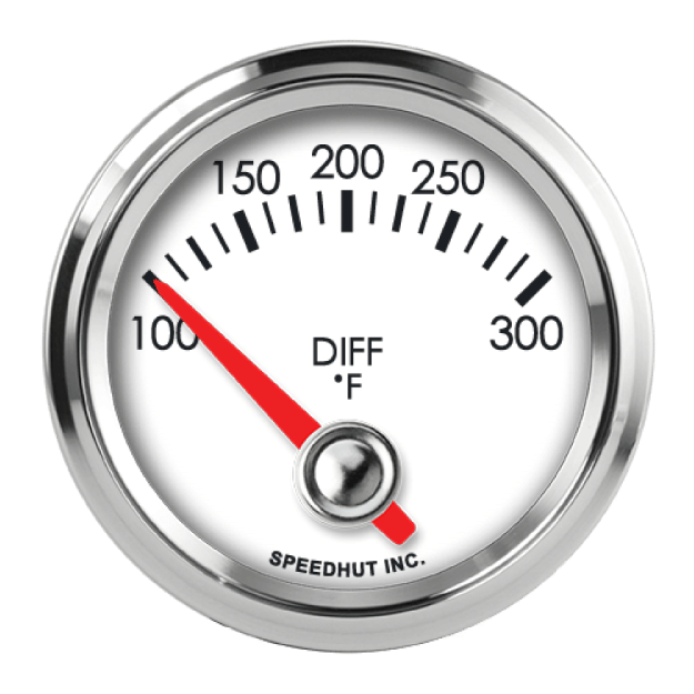 Picture of 2-1/16" Differential Temperature Gauge | 100-300°F | 90 Degree Sweep | Classic Design