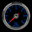 Picture of 2-1/16" Diesel Tachometer | 6K RPM | Classic Design