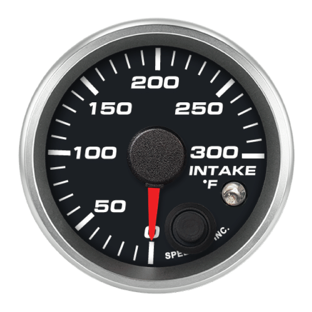 Picture of 2-1/16" Intake Temperature Gauge | 0-300°F | Warning Light
