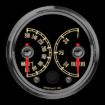Picture of 2-5/8" Dual Gauge | Water Temp + Fuel Level | Chevy Tri-Five Design