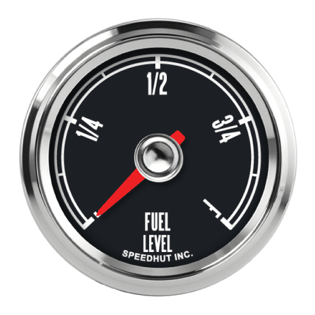 Picture of 2-1/16" Fuel Level Gauge | Programmable | Chevy Tri-Five Design