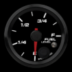 Picture of 2-1/16" Fuel Level Gauge | Programmable with Warning | Holley EFI