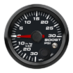 Picture of 2-1/16" CAN-Bus Boost/Vacuum Gauge | 30 inHg / 0-30 PSI with Warning | Holley EFI
