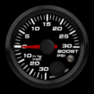 Picture of 2-1/16" CAN-Bus Boost/Vacuum Gauge | 30 inHg / 0-30 PSI with Warning | Holley EFI