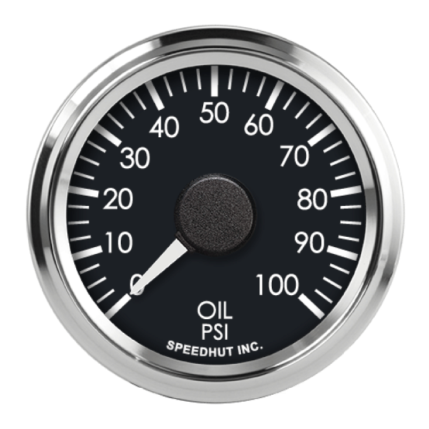 Picture of 2-1/16" GM CAN-Bus Oil Pressure Gauge | 0-100 PSI