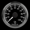 Picture of 2-1/16" GM CAN-Bus Oil Pressure Gauge | 0-100 PSI
