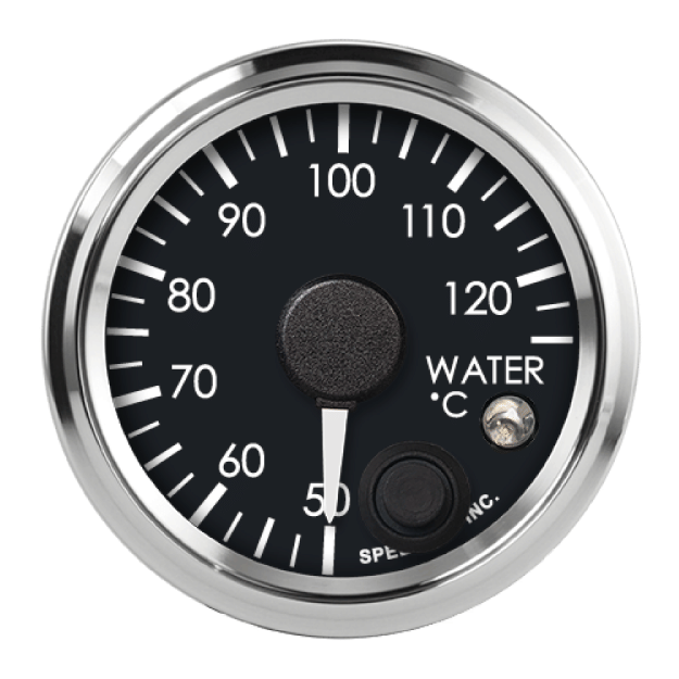 Picture of 2-1/16" GM CAN-Bus Water Temp Gauge | 50-125°C with Warning