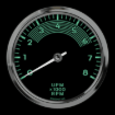 Picture of 4-1/2" Tachometer | 8K RPM | Porsche 356 Design | 7K-8K Redline