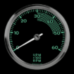 Picture of 4" Classic Tachometer | 6K RPM | Porsche 356 Design