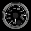Picture of 2-1/16" GM CAN-Bus Oil Temperature Gauge | 140–300°F with Warning
