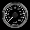 Picture of 2-1/16" GM CAN-Bus Speedometer | 200 km/h